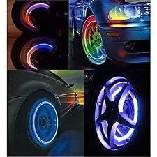 Pino de válvula LED colorida para de carros,motos e Bikes.